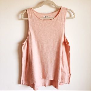 Madewell Pink Sleeveless Top